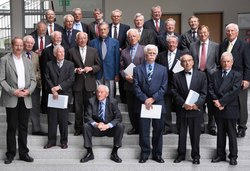 50 Jahre danach: Absolventen der ehemaligen Staatsbauschule Hildesheim anl&auml;sslich ihrer Jubil&a