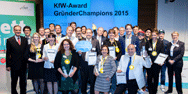 HAWK-Ausgr&uuml;ndung FOVEA  im Unternehmenswettbewerb KfW-Award 2015 ausgezeichnet