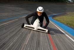 Das Fahrzeug aus dem 3D-Drucker der Fakult&auml;t Gestaltung