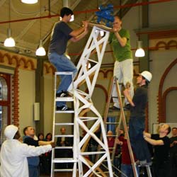 das Siegermodell knickt 