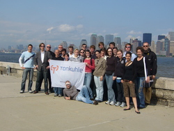 Die New-York-Reisenden von der HAWK-Fakult&auml;t Bauwesen.