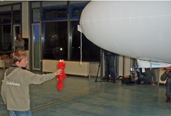 Luftschiffsteuerung per Teddyb&auml;r