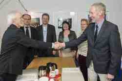 Vertragsunterzeichnung HAWK und Hainberg Gymnasium G&ouml;ttingen