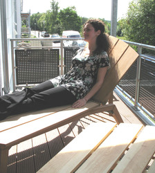 Hildesheimer Design-Studierende haben exklusive Gartenm&ouml;bel f&uuml;r die G&ouml;ttinger Terasse