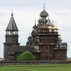 Christi-Verkl&auml;rungskirche auf der Insel Kishi, Russland