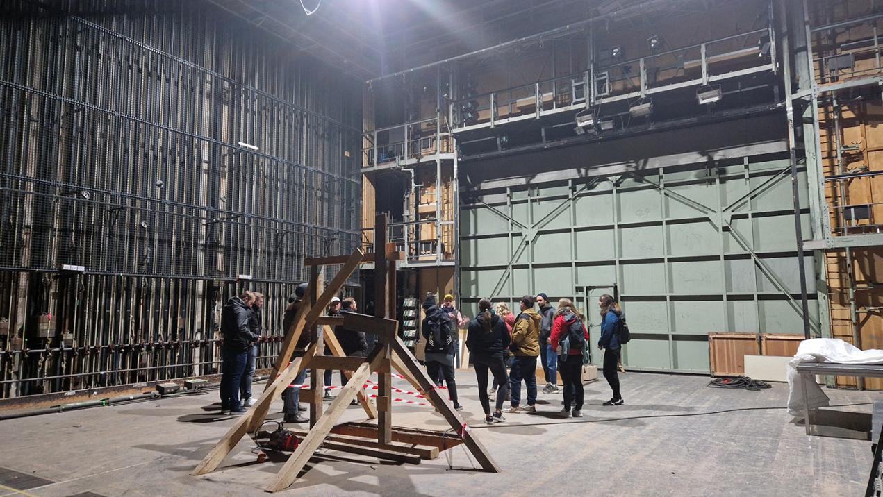 Hinterbühne Kulturquatier Erfurt